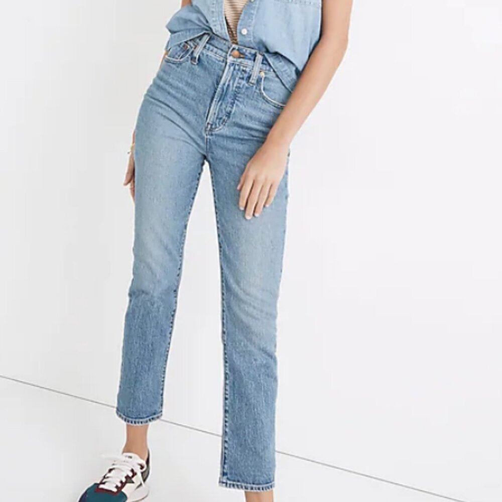 Madewell Perfect Vintage Jeans in Banner Wash (Size 26)